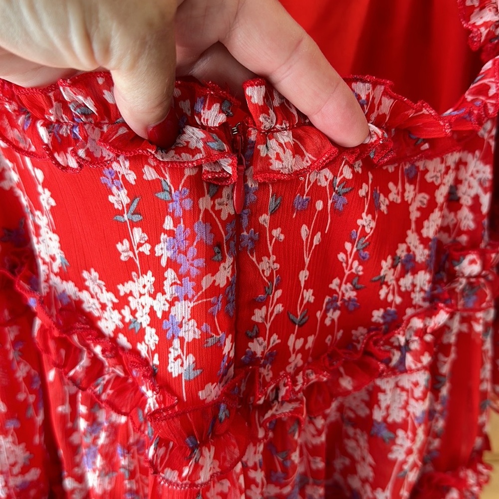 VICI Shake It Up Floral Ruffle Dress - Picture 5 of 13